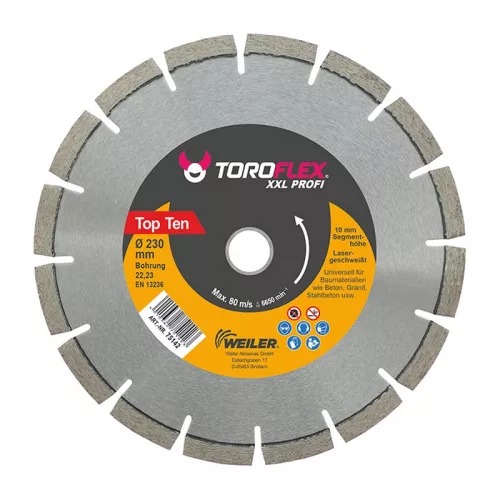 TOROFLEX TOP TEN gyémánttárcsa 900x30,0/SH10