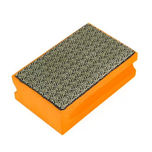 BERGER gyémántszemcsés csiszolószivacs 55x90x25 P100D narancs