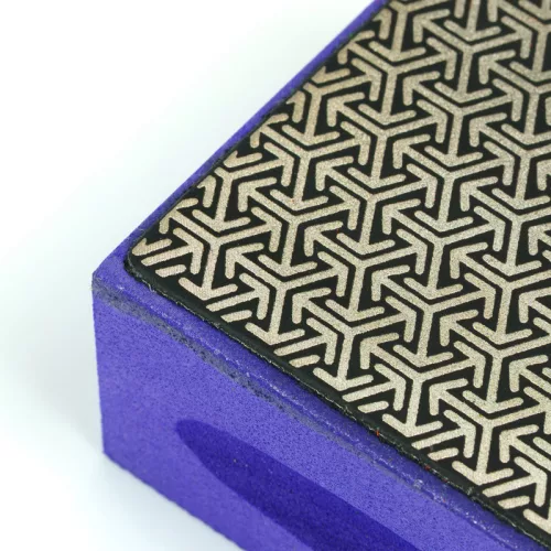 BERGER gyémántszemcsés csiszolószivacs 55x90x25 P400D kék