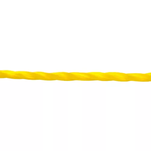 BERGER csavart kőműves zsinór forgó orsós műanyag nyéllel PP 1,5/100m sárga