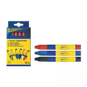 BLEISPITZ erdészeti jelölőkréta kék 12db No.0204