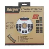 BERGER körfűrésztárcsa keményfém váltó fogazattal HM 160x2,4x20mm Z48/WZ