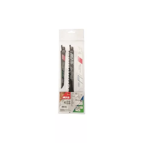 MPS szablyafűrészlap vegyes készlet fára/fémre 3r. 4400-SET-3