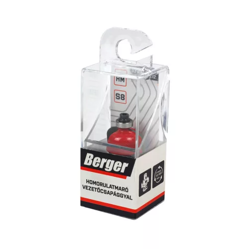 BERGER homorulatmaró vezetőcsapággyal HM D22,2xH12/R6,35xS8 mm