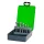 Z-TOOLS kúpsüllyesztő készlet 90° három vágóélű HSS 6r. 6,3-20,5 Metal-Box