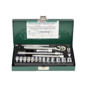HANS 1/4" dugókulcskészlet 19r. 4-14mm 2619MF