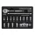 WIHA 1/4" dugókulcskészlet 16r. 4-14 mm fiókmodul 333-91/No.44683