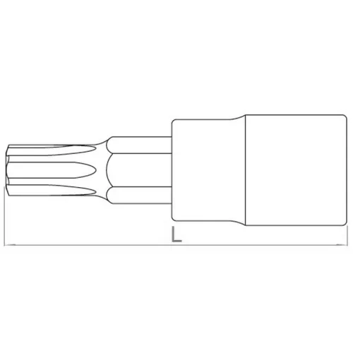 HANS 3/8" TORX bit-dugókulcsfej TX15 3024T15