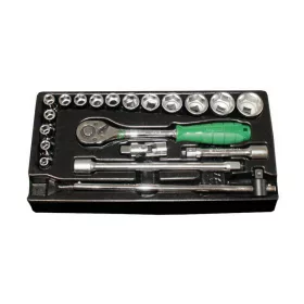   HANS 1/2" dugókulcskészlet 20r. 8-32mm TT-16.1 fiókmodul