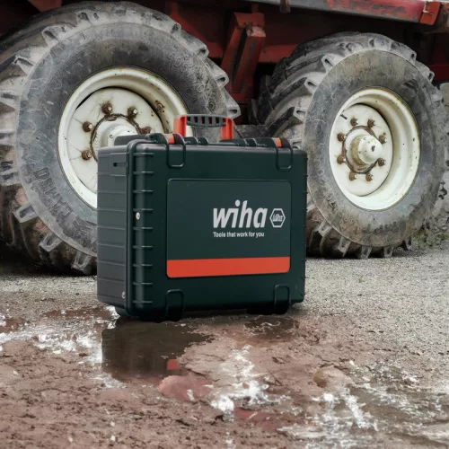 WIHA XL villanyszerelő szerszámkoffer 81r. 9300702/No.40523