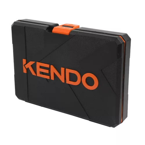 KENDO 1/4"+3/8" dugókulcskészlet 45r. 4-19mm No.90591