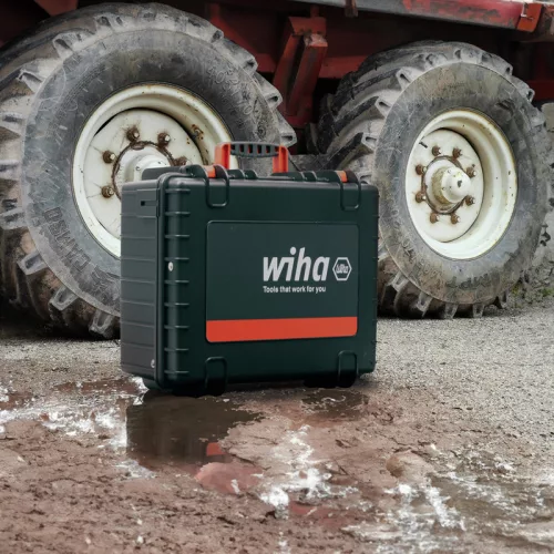 WIHA XL 2 villanyszerelő szerszámkoffer 41r. 9500/No.46816