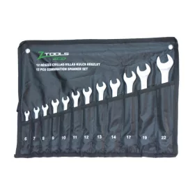   Z-TOOLS csillag-villás kulcskészlet elliptikus 12r. 6-22mm CrV