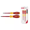 WIHA SoftFinish electric Xeno VDE csavarhúzó készlet 2r. SL/PZ1x80+SL/PZ2x100 SB328S2/No.32282