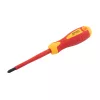 KENDO VDE Pozidriv, szigetelt csavarhúzó PZ2x100mm CrV No.20433