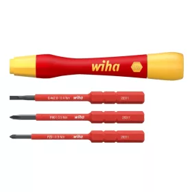  WIHA PicoFinish electric slimVario VDE csavarhúzó klt. 4r. SL+PH+PZ SB28310401/No.43167