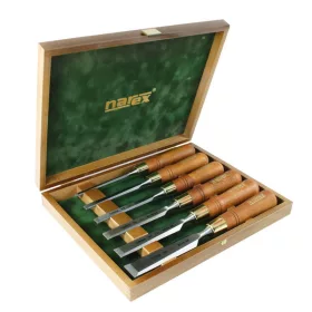   NAREX Premium Wood Line Plus asztalosvéső klt. 6r. fa dobozban 6-26 853200