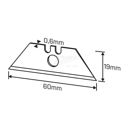 BERGER trapéz penge SK5 10db ZK24T-10 TYPE2