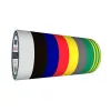 BERGER PVC szigetelőszalag Zöld-sárga 20mx19mm/0,15mm