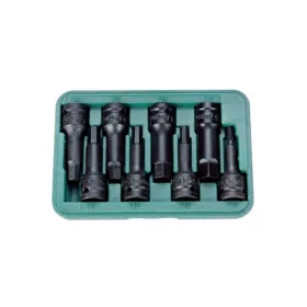   HANS 1/2" gépi imbusz dugókulcsfej készlet 8r. SW6-SW19 CrMo 846016-8M