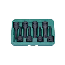   HANS 1/2" gépi TORX dugókulcsfej készlet 8r. TX30-TX70 CrMo 846014-8