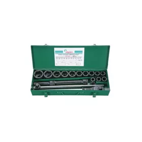   HANS 3/4" gépi dugókulcskészlet 17r. 19-50mm CrMo 6617M8