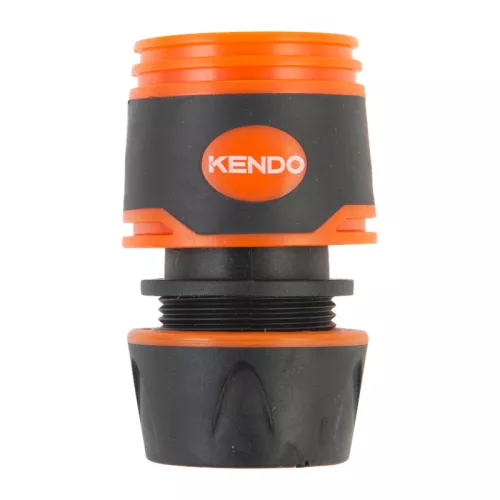 KENDO locsolótömlő gyorscsatlakozó 1/2" tömlőhöz, stoppos TPR-SOFT No.60632