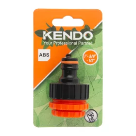   KENDO csaptelep csatlakozóelem 1"-3/4"-1/2" belső menettel ABS No.60634