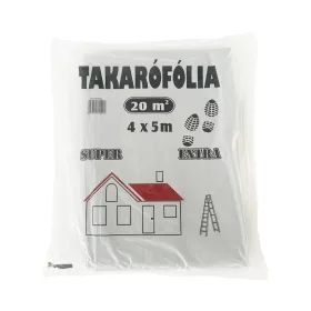   LZ takarófólia létrázható extra vastag PE 20m2 (4x5m) 40mikron szürke