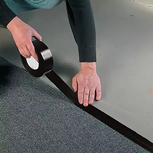 BERGER szöveterősített ragasztószalag 10mx48mm/0,17mm fekete