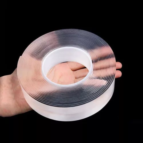 BERGER kétoldalú nano ragasztószalag 3mx30mm/2mm víztiszta