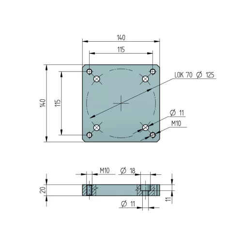 A KFZ-080 SET. A KFZ-080 SET- Adapter SET