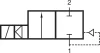 EGV-111-A78-6/4BN-00. 2/2-es elektromos vezérlésű GAMMA szelep - NBR