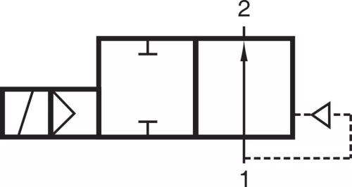 EGV-111-B96-5/4PP-00. 2/2-es elektromos vezérlésű GAMMA szelep - EPDM