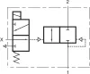 EGV-211-Z77-1/2BP-00. 2/2-es elektromos vezérlésű, segédlevegős működtetésű GAMMA mini szelep - NBR
