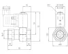 EGV-813-A79-1/2FN-00. 2/2-es elektromos vezérlésű GAMMA mini szelep - VITON, INOX