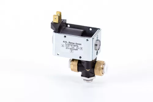 ETV-139-F40-6FF-024DC-R0. 3/2-es elektromos vezérlésű MAGMA szelep - pif 6mm - 24 DC - VITON
