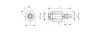 FK-M20X1,5. Flexibilis kuplung - M20x1,5