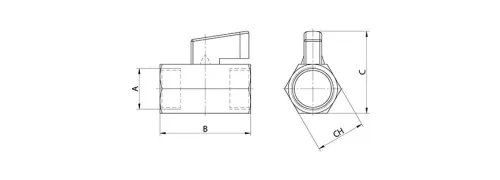 HDGN-1/2. Golyóscsap - BB