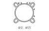HIFO 32/200. ISO 15552 profil henger - elfordulásmentes