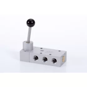   HV 511 101. 5/2-es kézi működtetésű szelep, monostabil - G3/8"