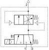 K2SA-434 - 24 AC. Elektromos vezérlésű lágyfeltöltő egység - 10 bar (FS-4)