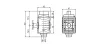 KBAM-238. Kézi működtetésű 3/2-es szelep - 16 bar (FS-2)
