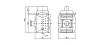 KBAM-41. Kézi működtetésű 3/2-es szelep - 16 bar (FS-4)