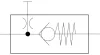 KREV-014. Visszacsapó szelep - 12 bar (FS-0)