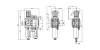 KS2U-212/10 G AM. Automata levegő-előkészítő egység - 10 bar - 5 mikron + Manométer (FS-2)