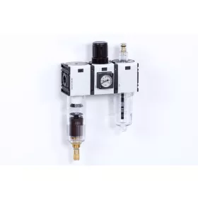   KS3U-014/8 G AM. Automata levegő-előkészítő egység - 8 bar - 5 mikron + Manométer (FS-0)