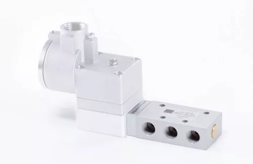 MC 510 701 G TT EX. 5/2-es elektromos vezérlésű szelep, G-széria, monostabil - G1/4" - hidegálló - ATEX