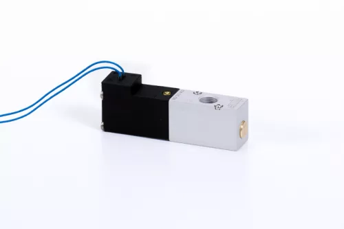 MD 310 403 - 6 DC L. 3/2-es elektromos vezérlésű alaplapos szelep, monostabil - alaphelyzetben zárt - G1/8"