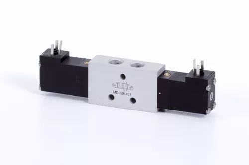 MD 520 401 - 24 DC. 5/2-es elektromos vezérlésű szelep, bistabil - G1/8"